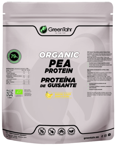 Pea Protein Banana Flavor 750 gr Eco