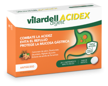 Acidex Mint Flavor 24 Chewable Tablets