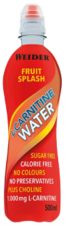 L-Carnitine Water Fruit Splash 500 ml x 6 Units