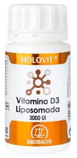 Equisalud Holovit Liposomed Vitamin D3 3000 Ui 50 Capsules