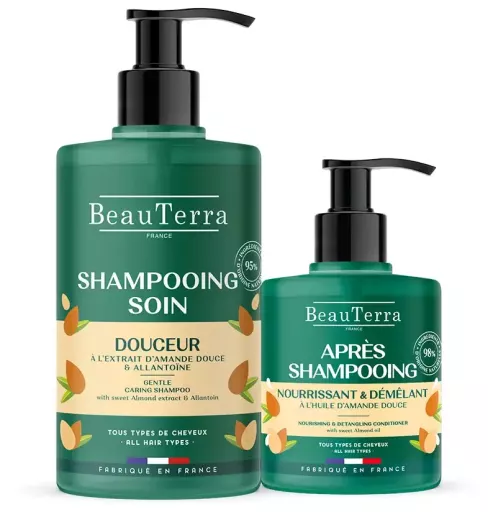 BeauTerra Extra-Gentle Fortifying Shampoo Pack 2 Pieces